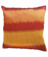 KN253 streaked orange red Cushion cover Throw Pillow Decoration Case - £6.38 GBP