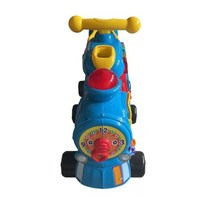 VTech Sit-to-Stand Alphabet Train Ride-On Toy with Blocks Letters Sounds image 4