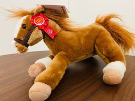 NWT Wells Fargo 2012 Mack Plush Horse Legendary Pony - £10.05 GBP