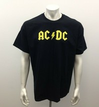 AC/DC Men&#39;s Black Short Sleeve  100% Cotton T Shirt - $9.89