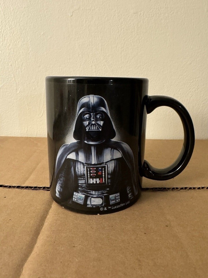 Star Wars Darth Vader Lucas Films Danawares Té Café Taza 237ml Microonda... - $20.08