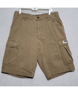 Polo Jeans Co 67 Ralph Lauren Cargo Freighter Shorts Mens 34 Brown Casual - £31.28 GBP