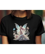 Whimsical Fairy T-Shirt – Butterfly Fantasy Graphic Tee – 100% Cotton L-3X - €16,09 EUR+