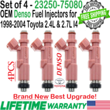 NEW OEM DENSO 4Pcs Best Upgrade Fuel Injectors for 1998-2000 Toyota 4Runner 2.7L - £282.69 GBP