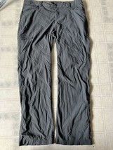 Eddie Bauer Travex Womens Pants Gray sie 14 Quick Dry Mesh Pockets Butto... - $25.89
