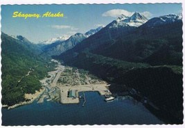 Alaska Postcard Skagway&#39;s Busy Port - £2.36 GBP