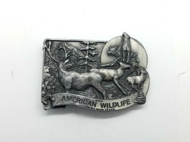 Vintage 1981 **American Wildlife Commemorative** Siskiyou Belt Buckle, 0875/5000 - £13.31 GBP