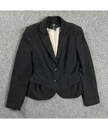 H&amp;M Blazer Womens 4 Black Pant Suit Jacket Polyester Blend Adults - €21,41 EUR