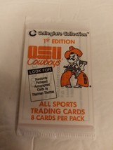 Collegiate Collection 1st Edition OSU Cowboys All Sports Trading Cards One Pack - £7.98 GBP