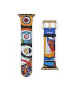 Abstract Eyes & Faces Picasso Style Pattern - Leather Apple Watch Strap/Band - £39.46 GBP
