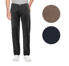 Men&#39;s Slim Fit Casual Straight Leg Zip Fly Jeans Cotton Blend Denim Pants - £21.49 GBP