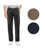 Men&#39;s Slim Fit Casual Straight Leg Zip Fly Jeans Cotton Blend Denim Pants - £21.13 GBP