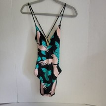 No Boundaries Womens Bathing Suit Swimsuit Cheeky One Piece  Size Large ... - $11.87