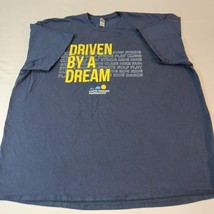 Gildan Softstyle Driven By A Dream Men's Black Graphic T-Shirt Short Sleeve 3XL image 7