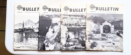 4 - NMRA Bulletin Magazines October 1972, March 1977, April 1978 and Jul... - £7.10 GBP