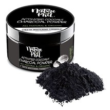 Teeth Whitening Activated Charcoal Powder Natural Make Charcoal Toothpas... - £9.96 GBP