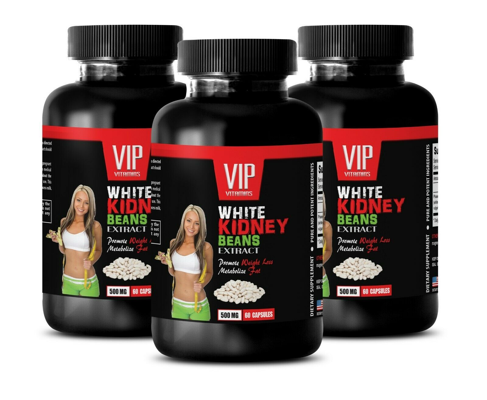 white kidney weight loss White Kidney Beans 500mg eye health vitamins 3B Vitamins