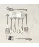 Oneida Twilight Salad Forks 6-1/4&quot; Lot of 8 - €21,19 EUR
