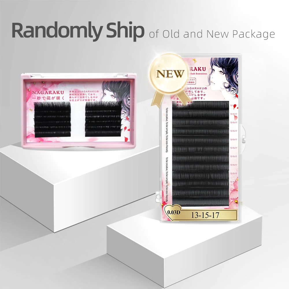 NAGARAKU 7-17mm Auto Fans Lashes Easy Fanning Eyelash Auto Fan Magnetic ... - $29.43