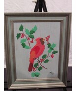 Leather 3D Wall Art Marjorie Decker Framed Christmas Cardinal 12 By 15 - €16,33 EUR