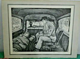 Vintage Lithograph ? &quot;The Intern&quot; by W.Shapiro  1948 - $39.50