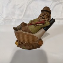 Tom Clark Cairn Studios Gnome Mulligan Golf Gnome Figurine 1987 # 24 - $23.75