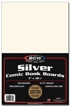 Silver Comic Backing Boards x by BCW - £15.02 GBP