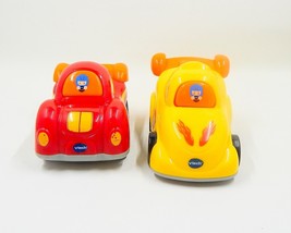 Vtech Go! Go! Smart Wheels Track Vehicles Lot of 2 Race Cars - $10.99