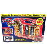 New Battery Daddy Deluxe 180 Battery Storage System with Case and Tester - £16.35 GBP