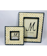 Ensemble De 2 Manorisms Photo Cadre Panier Eave Style 5x7, Et 3x3 - $1,135.89 MXN