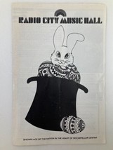 1979 Radio City Music Hall Program The Promise and The Glory of Easter - £18.64 GBP