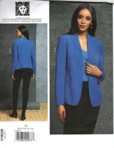 Vogue V1606 Misses 6 to 14 Anne Klein Jacket, Pants Uncut Sewing Pattern - £20.74 GBP