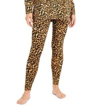 Jenni by Jennifer Moore Womens Cotton Stretch Leggings size X-Large, Leopard - £27.07 GBP