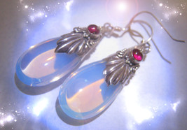 FREE W $49  HAUNTED 100X WISHING MAGNIFIER MAGICK EARRINGS SECRET MAGICK SCHOLAR - Freebie