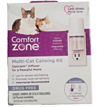 Comfort Zone Multi-Cat Calming Kit  - for Cats and Kittens - £15.81 GBP
