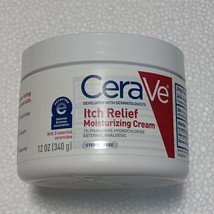 Cera Ve Itch Relief-Moisturizing Cream - 12oz Free Shipping - $22.54