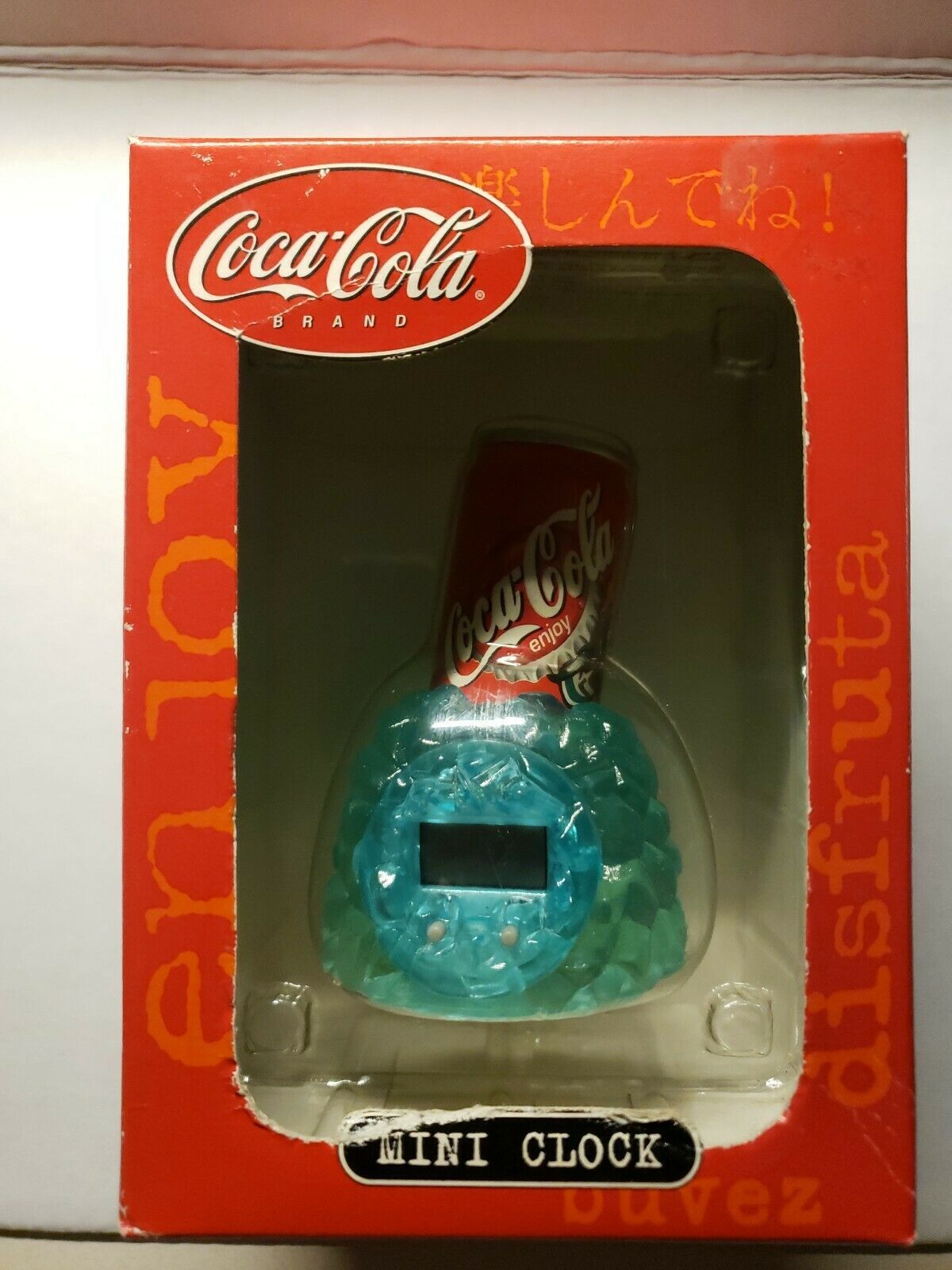 Primary image for Vintage 2000 Coca Cola Collectible Mini Clock Model CCM36 New In Box U72