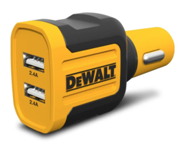 DeWalt - 141 9008 DW2 - 24-Watt 2-Port Mobile USB Car Charger - £29.78 GBP