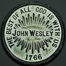 United Methodist Church Brooklyn NY 1866 100 Year Medallion~RARE Only 1 Known~FS - £206.01 GBP