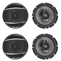 (4) Pioneer TS-A1677S 6.5" 3 Way Car Audio Speakers 320 Watts - £116.93 GBP