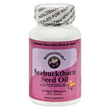 Balanceuticals Seabuckthorn Seed Oil - 500 mg - 60 Softgels - £37.53 GBP