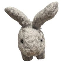Jellycat Grey Bunny Rabbit Plush Stuffed Animal Fuzzy Small Pointy Ears - $16.71