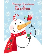 Merry Christmas Brother - Christmas Greeting Card - 20847 - $51.04 MXN