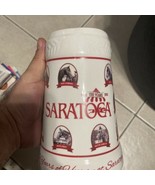 Saratoga Racetrack - 150 Years of History at Saratoga - Souvenir Beer St... - £11.02 GBP