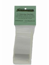 Ziptop 2x3 White Block Re-closeable Poly Bags, 2 mil 50 pack - £5.52 GBP