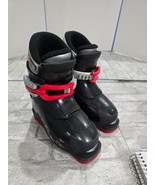 Alpha Opti Grip Ski Boots Black Red Size 10.5 kids 28.5 - $818.50 MXN