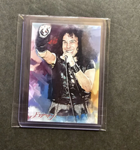 Ronnie James Dio, Sketch card signed by artist William Vela - $50.00