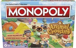 Hasbro Monopoly Animal Crossing: New Horizons Edition Board Game - Ages 8+ = NEW - £29.88 GBP