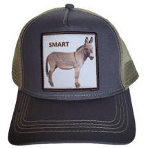 SMART Ass Hat Trucker Baseball Cap Mesh Panel Adjustable One Size Snap B... - $21.77