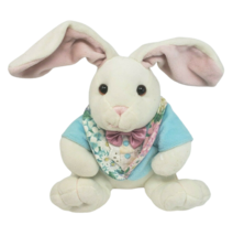 8" Vintage 1995 Commonwealth Velveteen Rabbits Bunny Stuffed Animal Plush Toy - $37.05